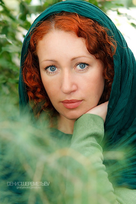 Porträt von Svetlana (3 Foto)