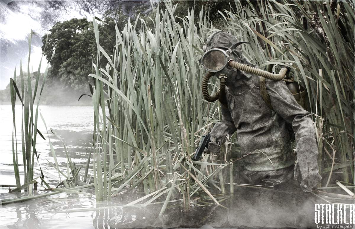 Nach einem giftigen Sumpf ...