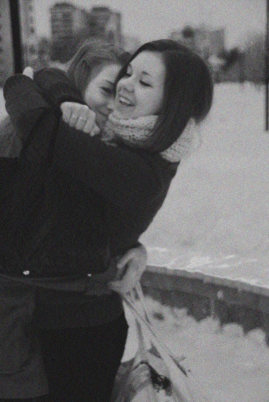 Schwarz und weiß unsere Freundschaft