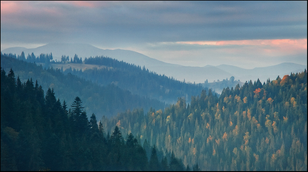 Karpaten Frühherbst