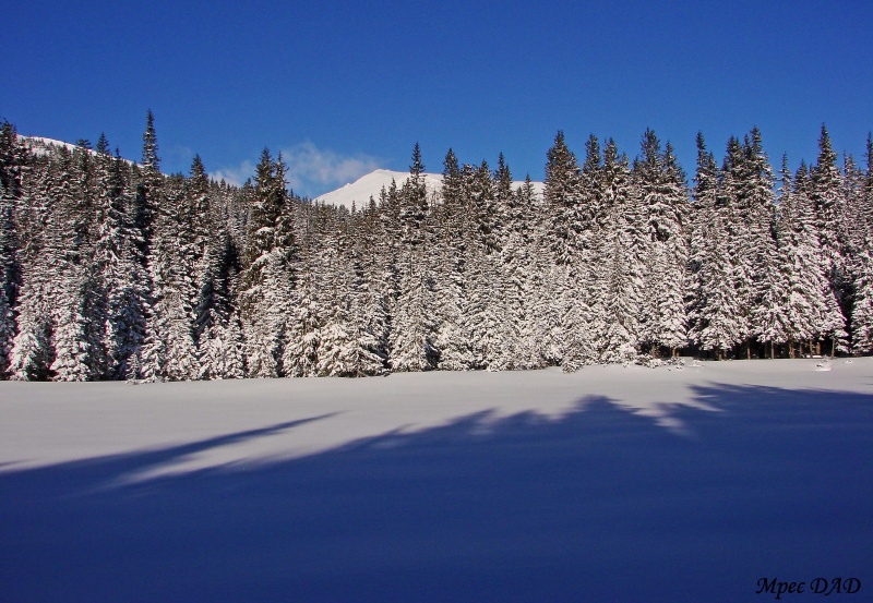 Lake Maricheyka in den östlichen Karpaten