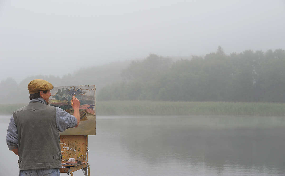 Zeichnung des Nebels