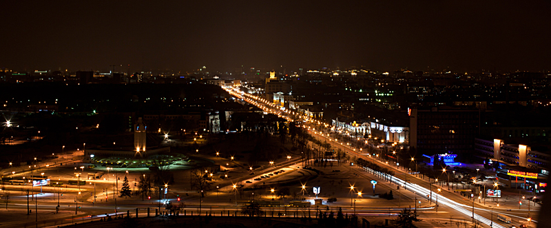 ... Die hellen Lichter - die Nacht ...