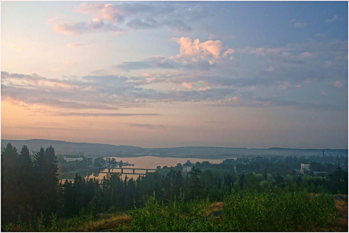 Dämmerung über g.Sortovala.