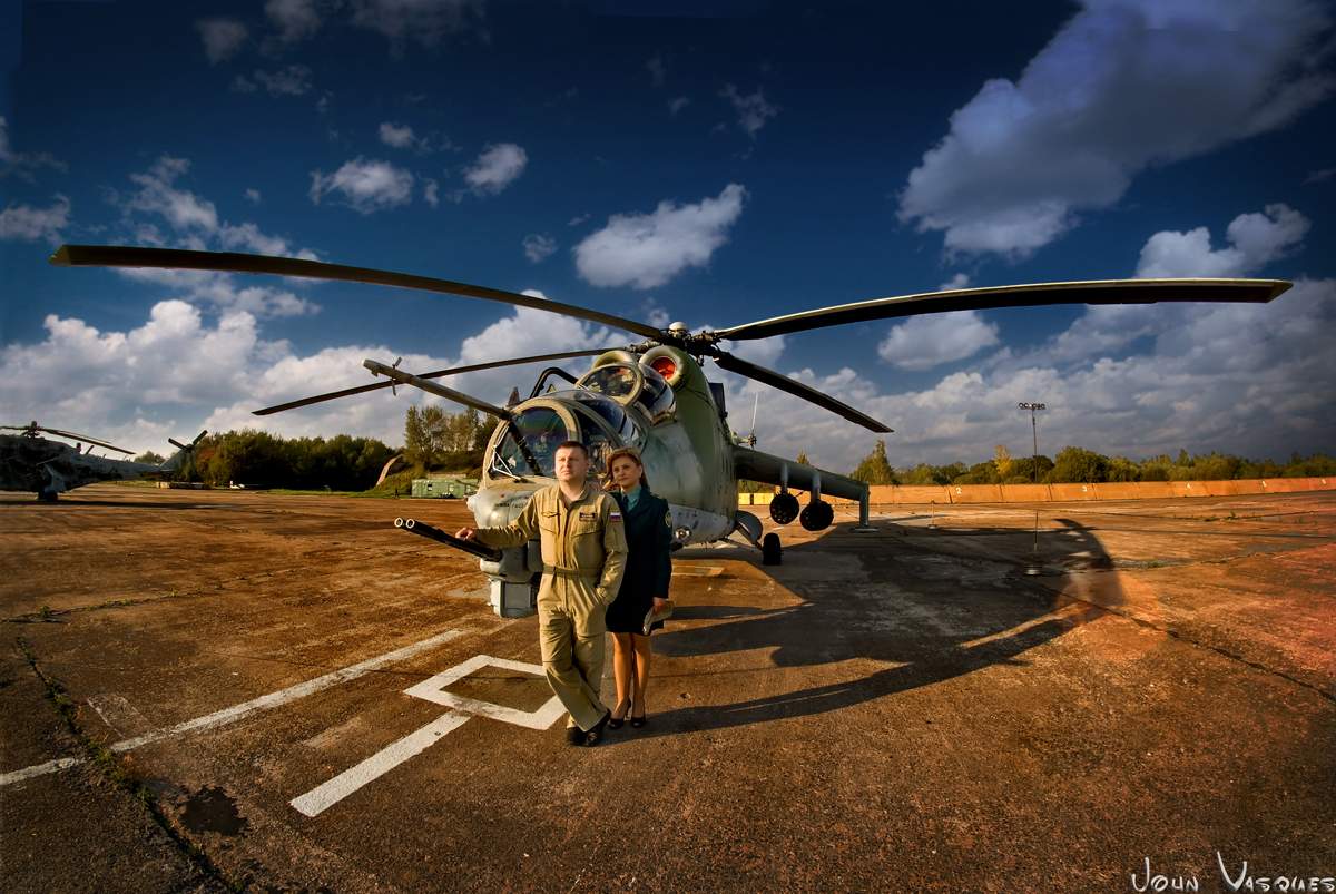 Der erste Schritt, Hubschrauber das erste, was gut ..