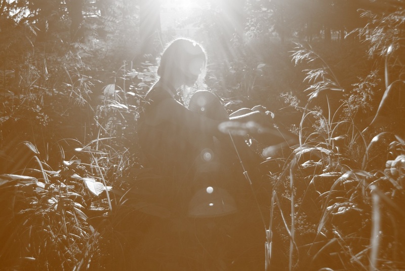 Baden in der Glut des Sommers