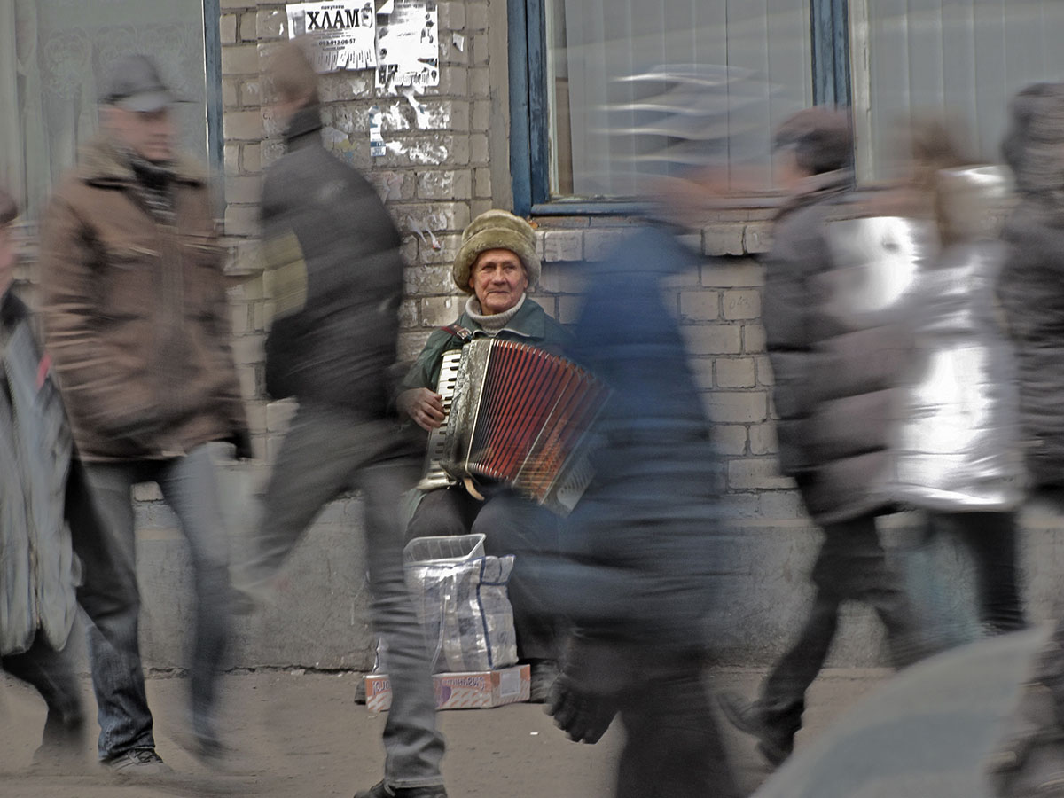 In der großen Stadt