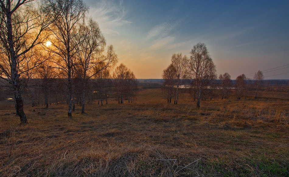 Und heute Morgen golden und klar