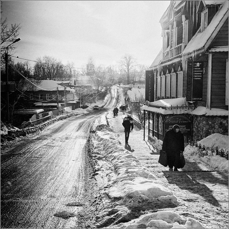 In unserer Stadt, im März ...