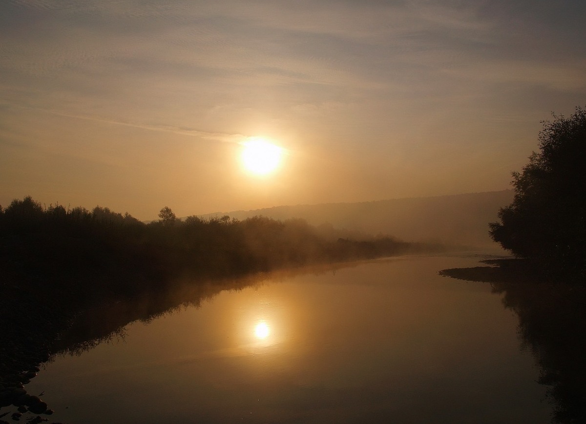 "Der Morgen auf dem Altarm"