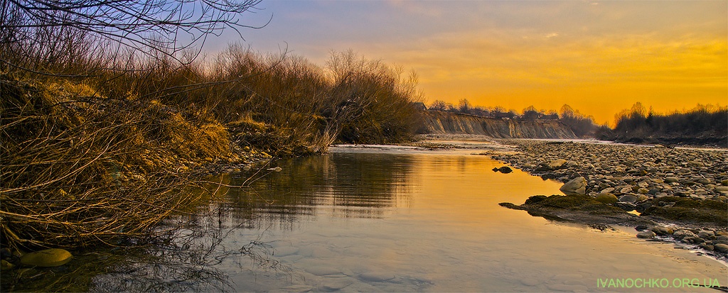 Morgen über den Pruth