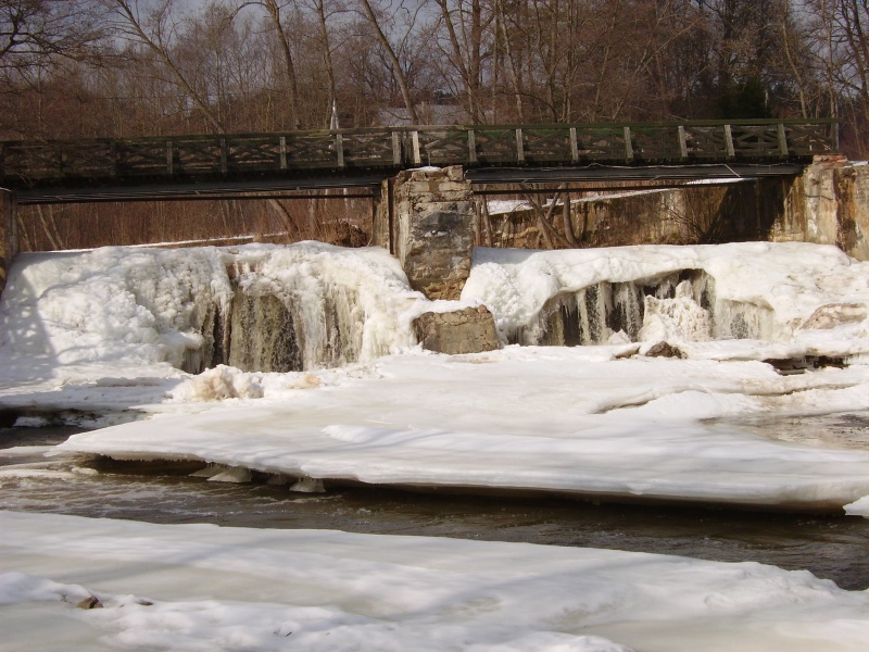 Aufwachen ein Wasserfall.