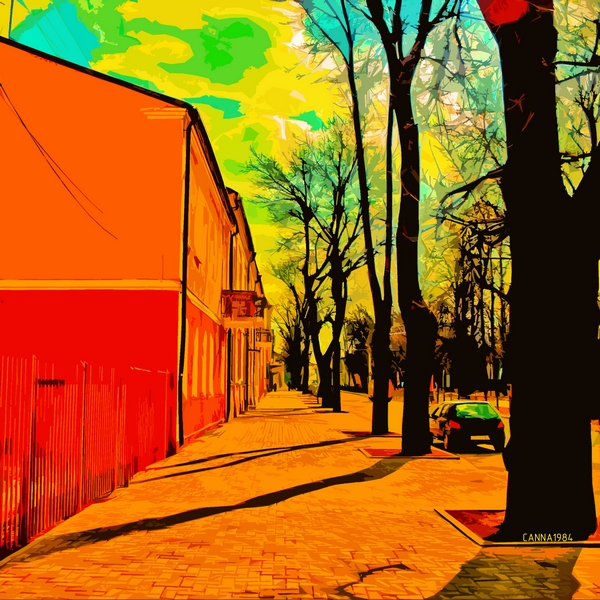 Frühling in Liberty Square