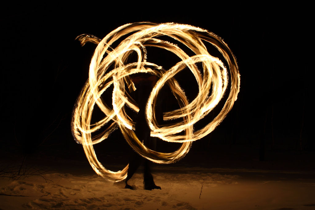 in der Kraft des Feuers