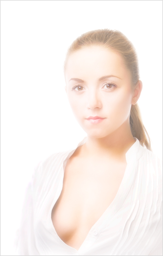 Portrait in High Schlüssel 54 Farbe (Porträt eines High-Key-Farbe 54.)