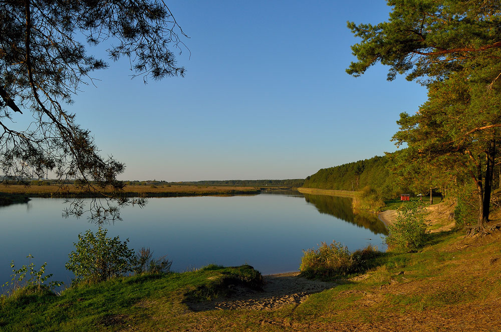 Autumn Sunset am See