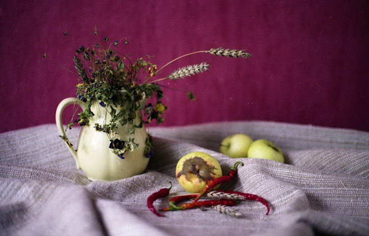 Marmelade aus Äpfeln und Pfeffer