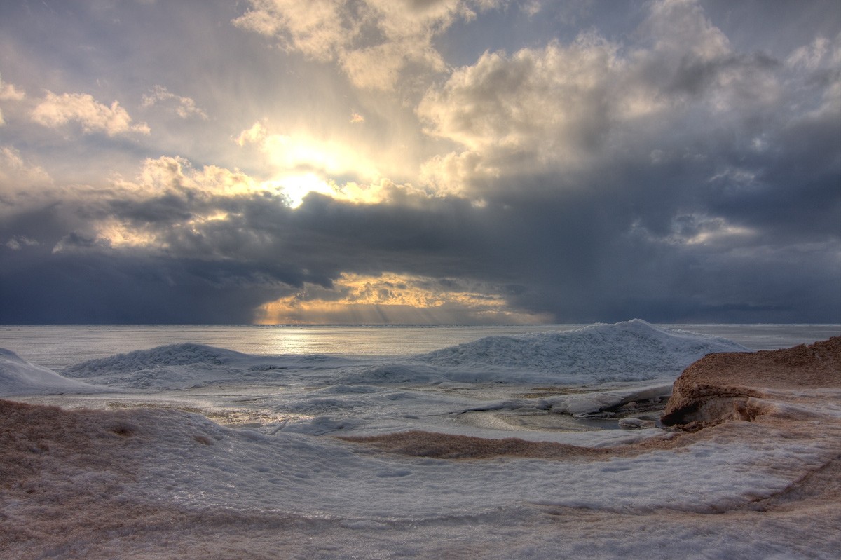 Das Gebiet des Winters