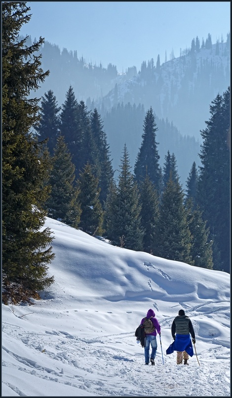 Road zu Fuß ... * 2