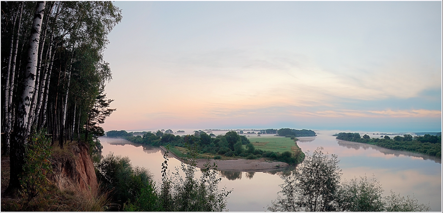 Im Morgengrauen ist es noch still ...