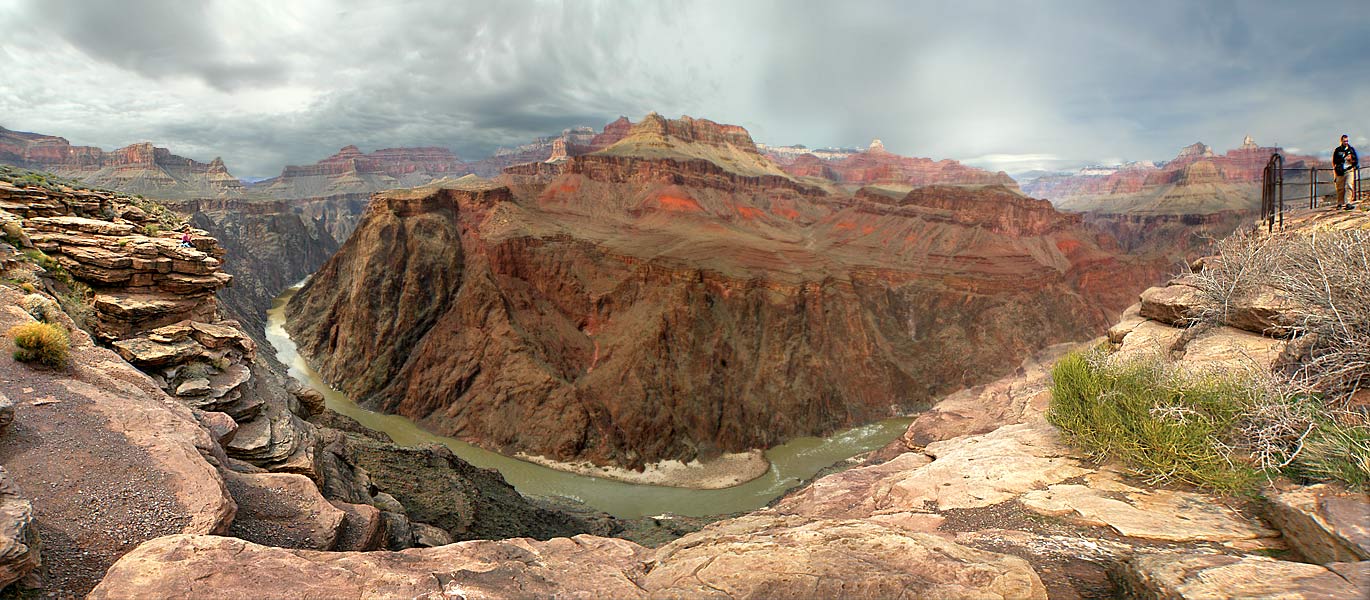 Beobachtungspunkt aus dem Colorado River