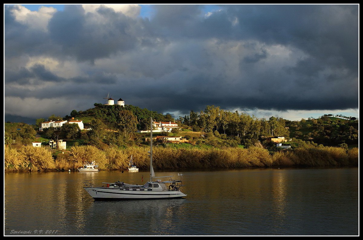 Abend in den warmen Farben ...