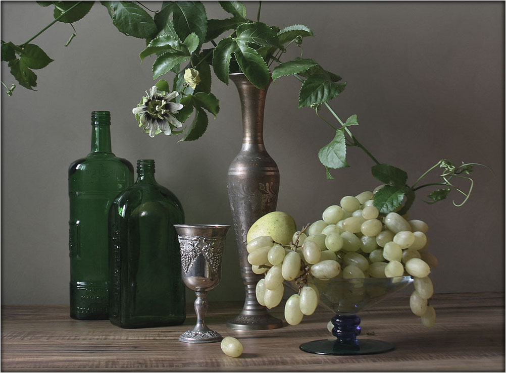 Mit Passionsfrucht ...