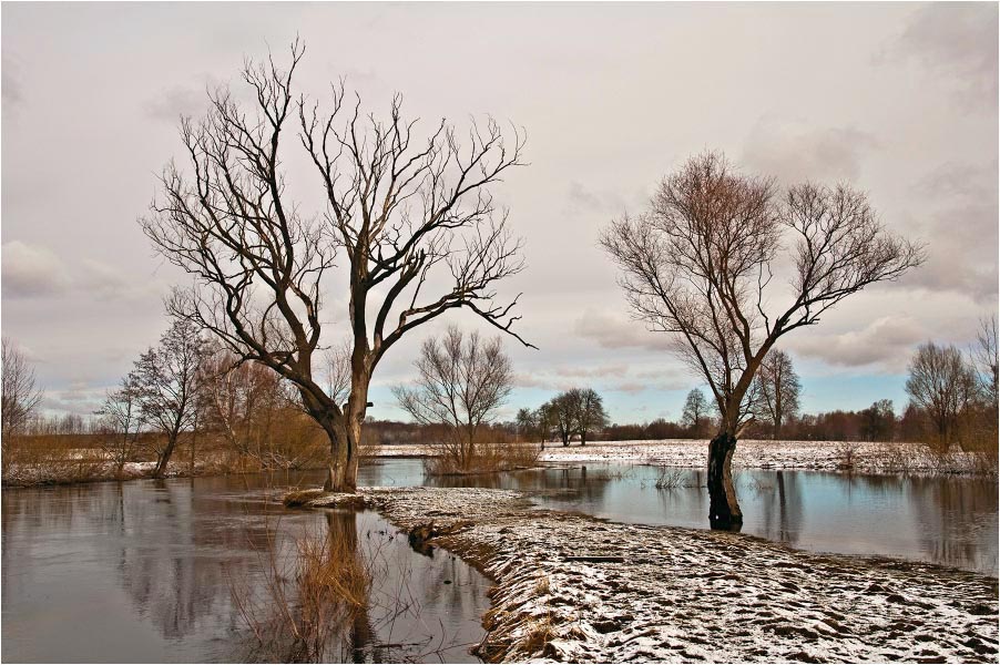 Durch wechselnde Wetter