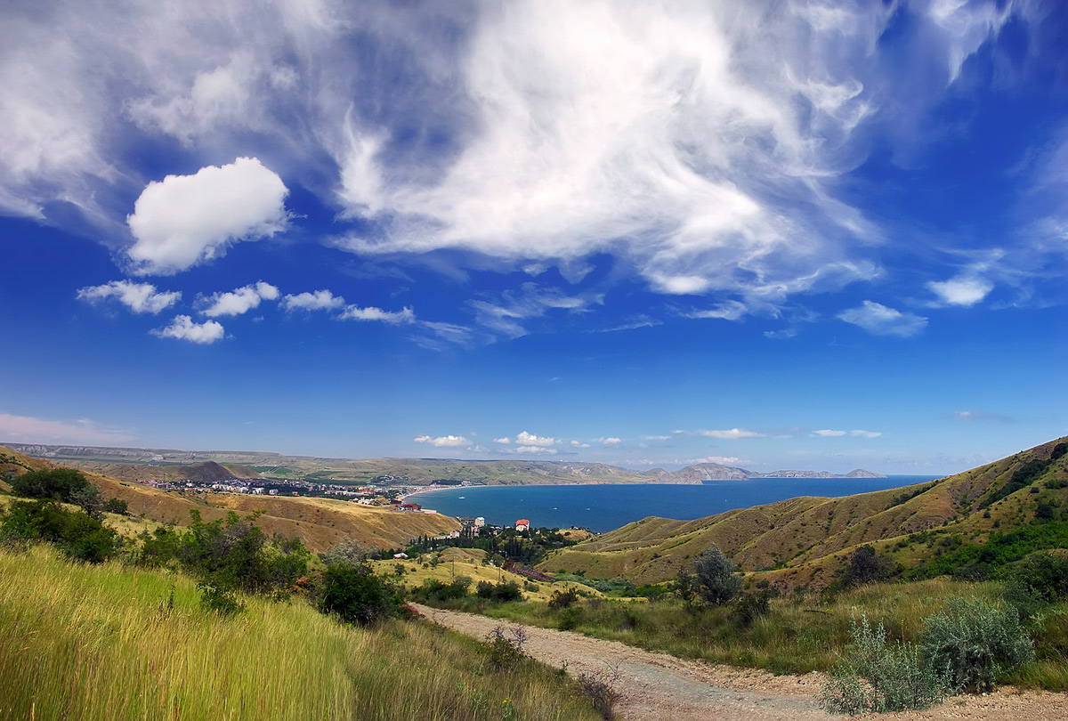 Stained Himmel Koktebel