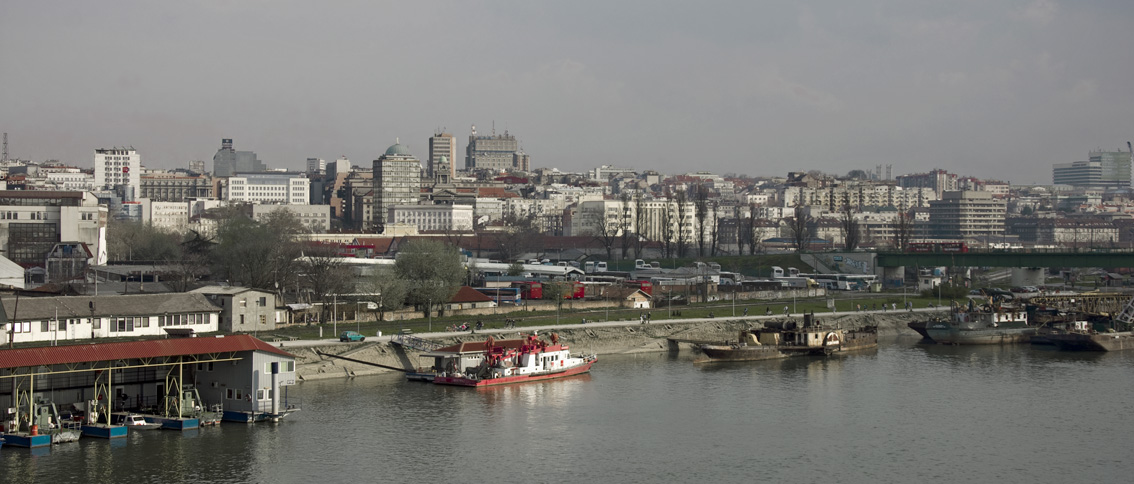 Belgrade from Sava