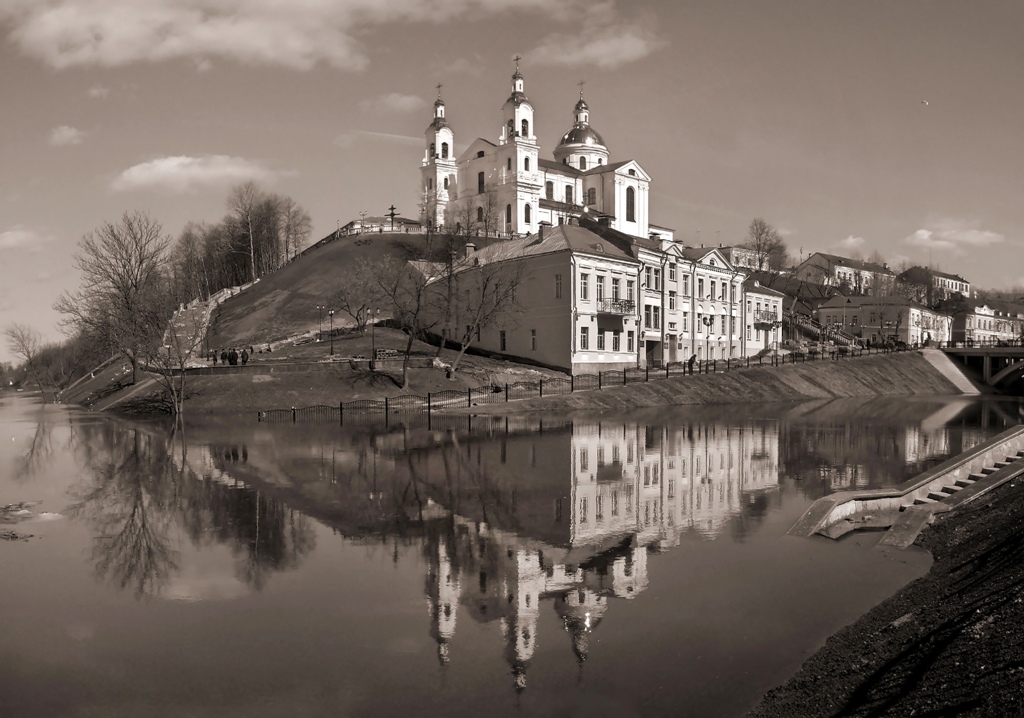 Hochwasser auf Vitsba