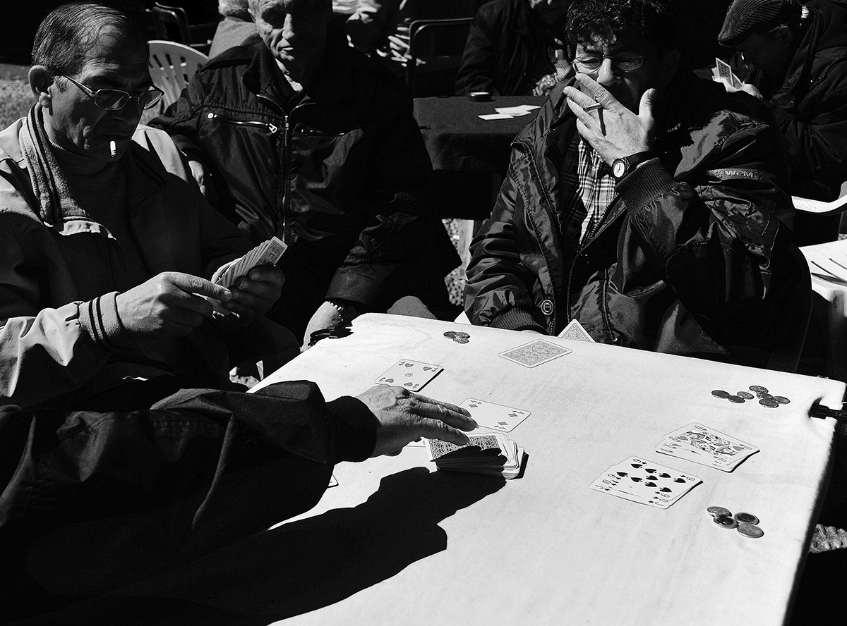 Die Karte wird fallen