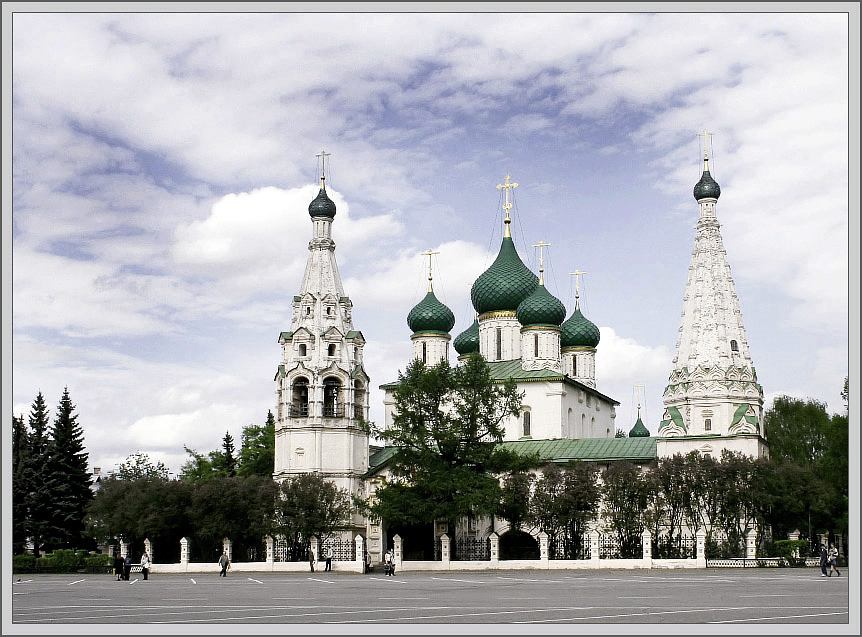 Kirche des Propheten Elia. Jaroslawl.