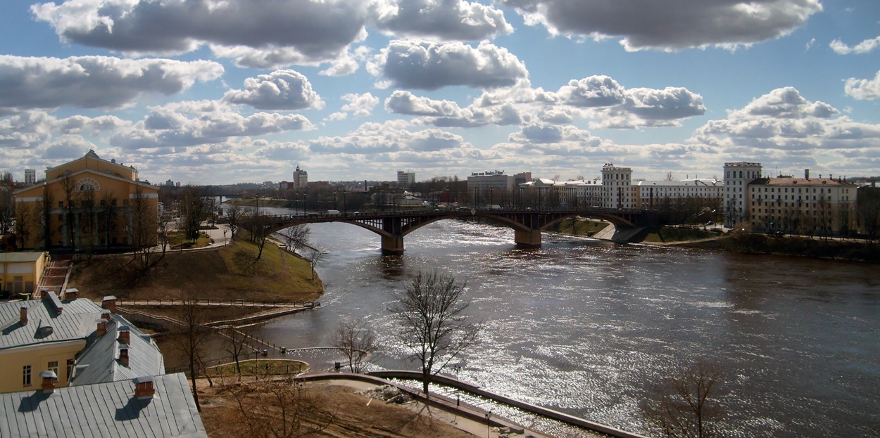 Wolken über Witebsk