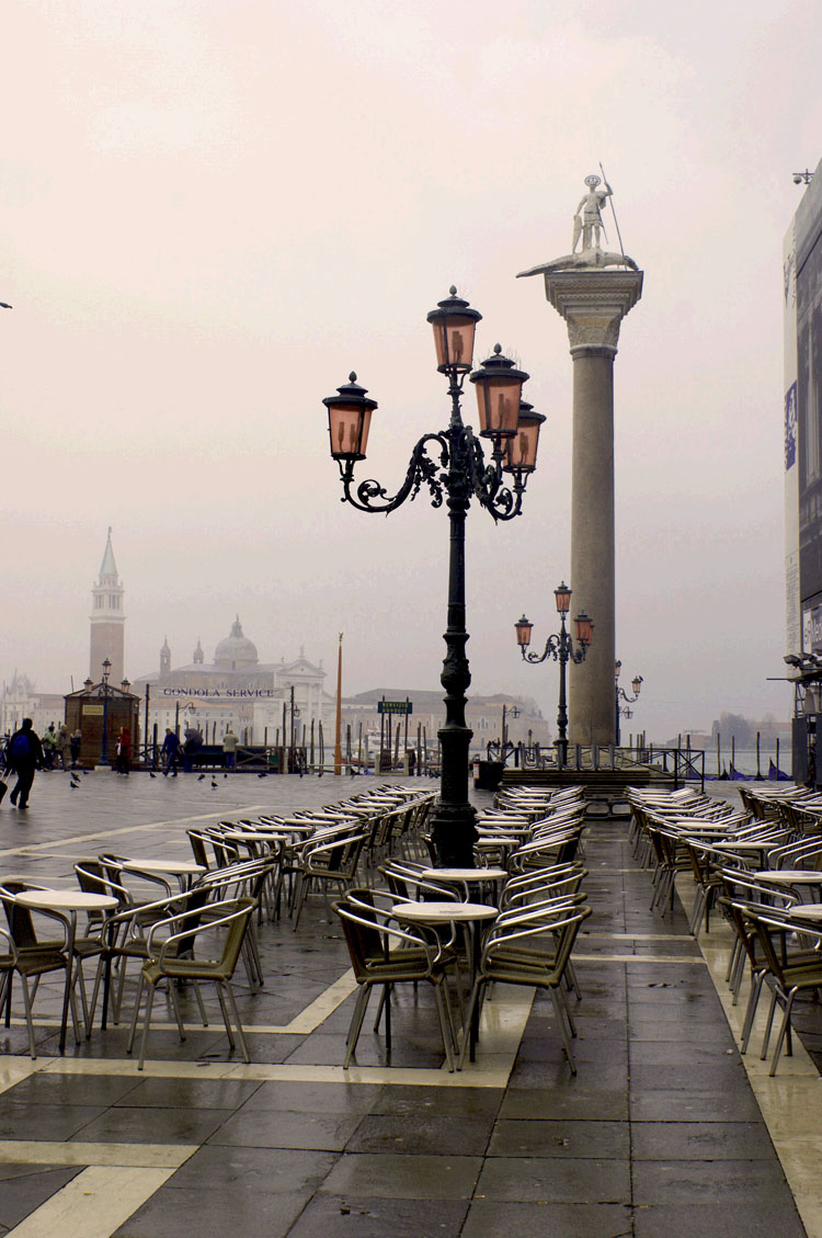 regnerischen Venedig