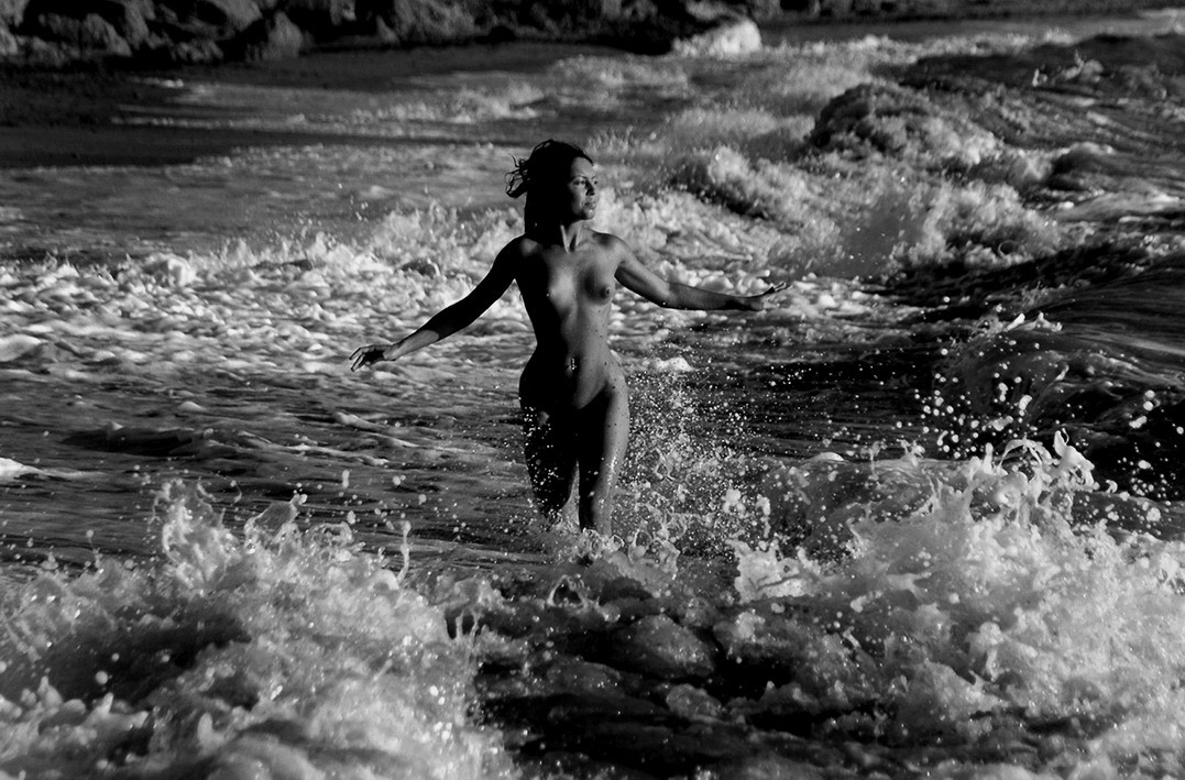 Laufen auf den Wellen