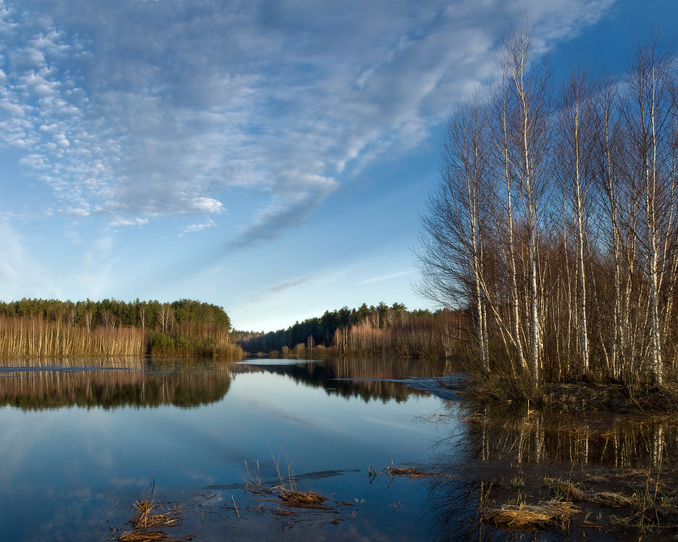 Morgen von der letzten Eiszeit