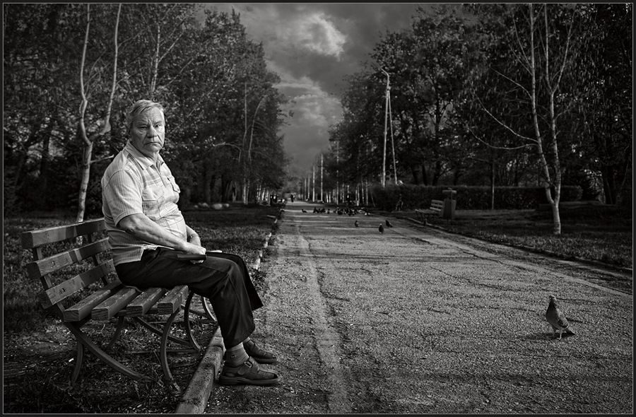 Porträt einer Nachbarin ...