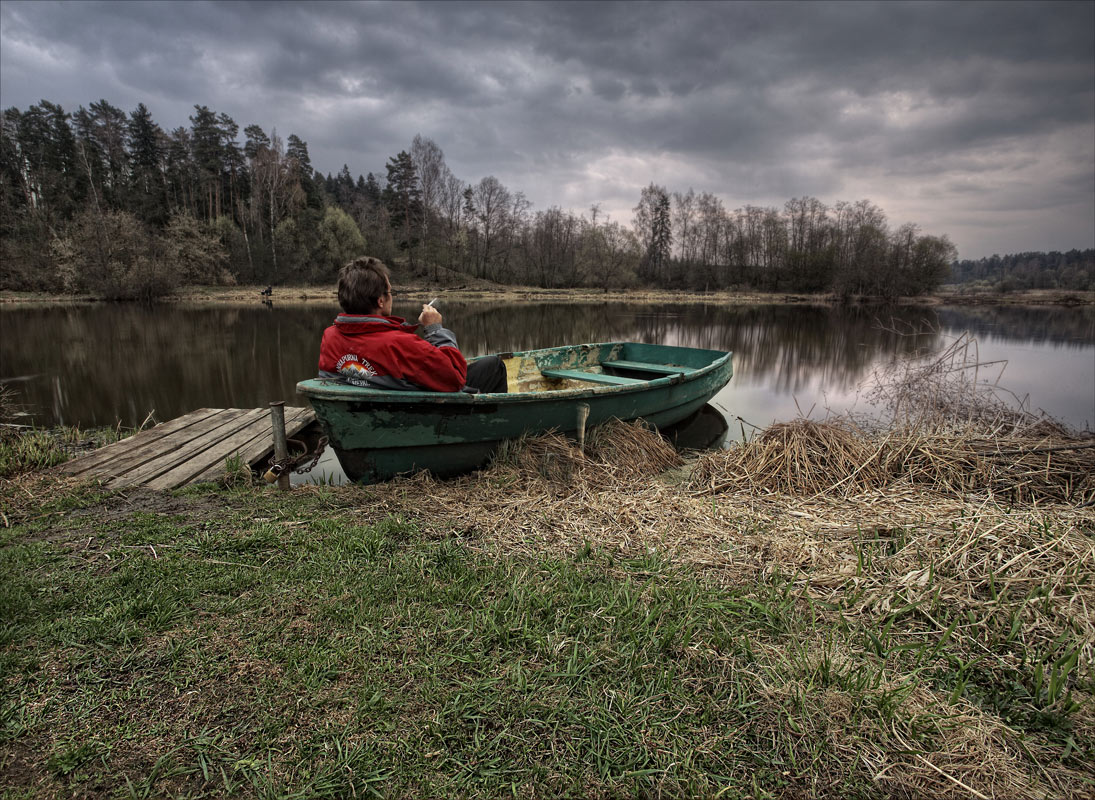 nach einem harten Tag