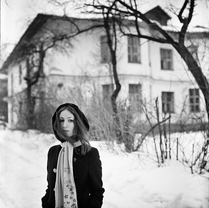 Sasha (das Porträt einer schwarzen Baum)