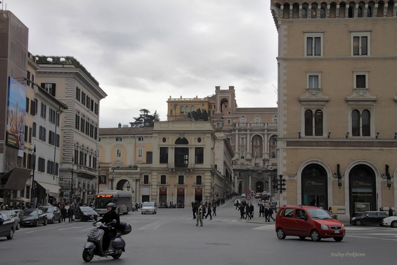 Auf den Straßen von Rom