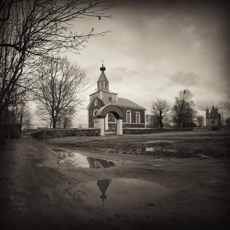 Kirche der Fürbitte der Seligen. Jungfrau