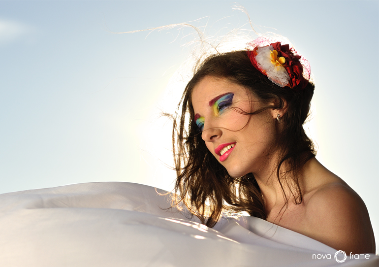 ... Ich fliege, lächeln ...