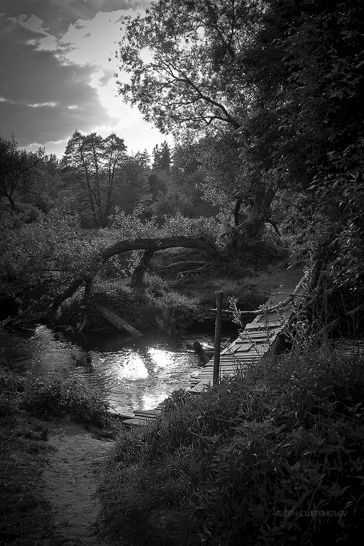 Brücke über Isloch