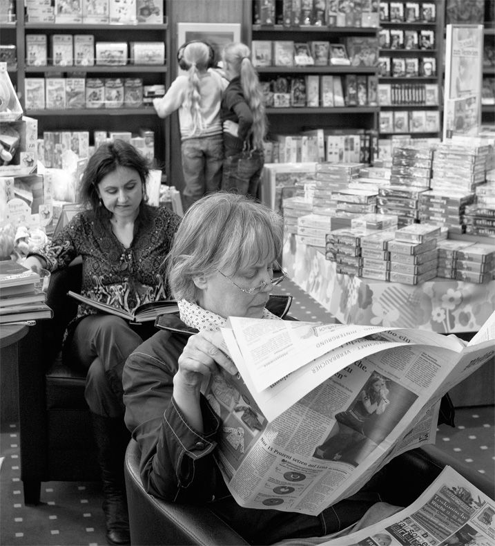 Drei Altersgruppen - drei Informationsquellen.