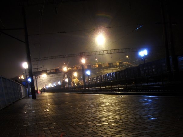 Night Train Station