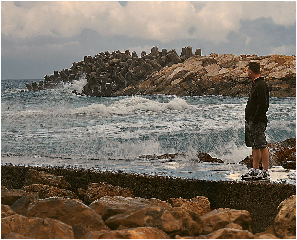 Nicht jetzt das blaue Meer cool ...