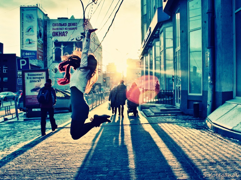 Genießen Sie das Leben