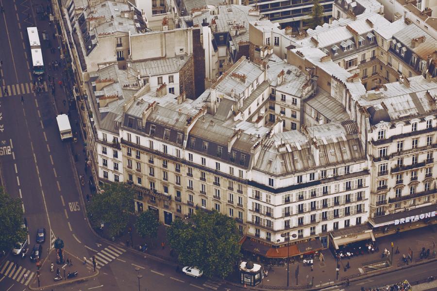 Paris unter den Füßen!