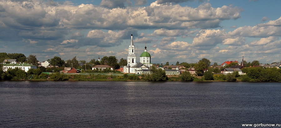 Wo Tvertsa mündet die Wolga